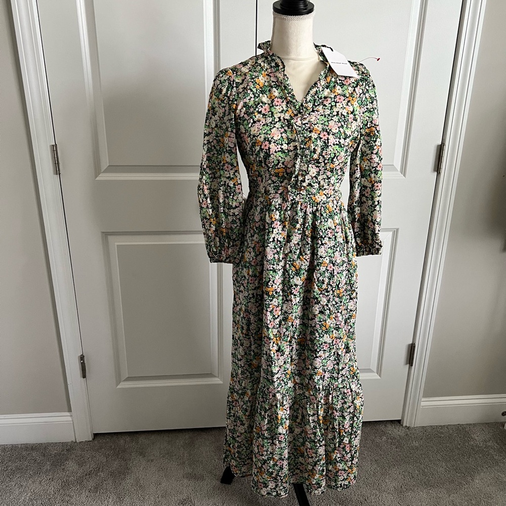 Floral Long Sleeve Dress